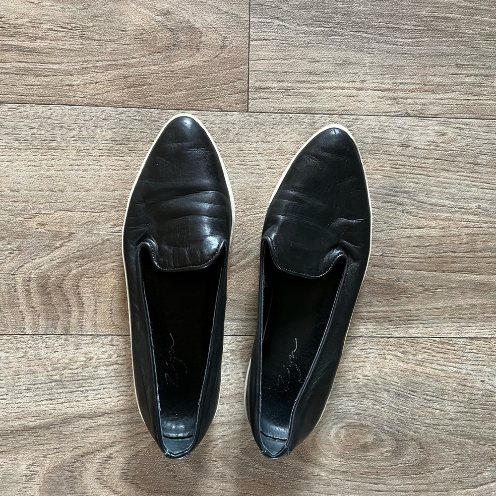 Zign slip on leather shoes